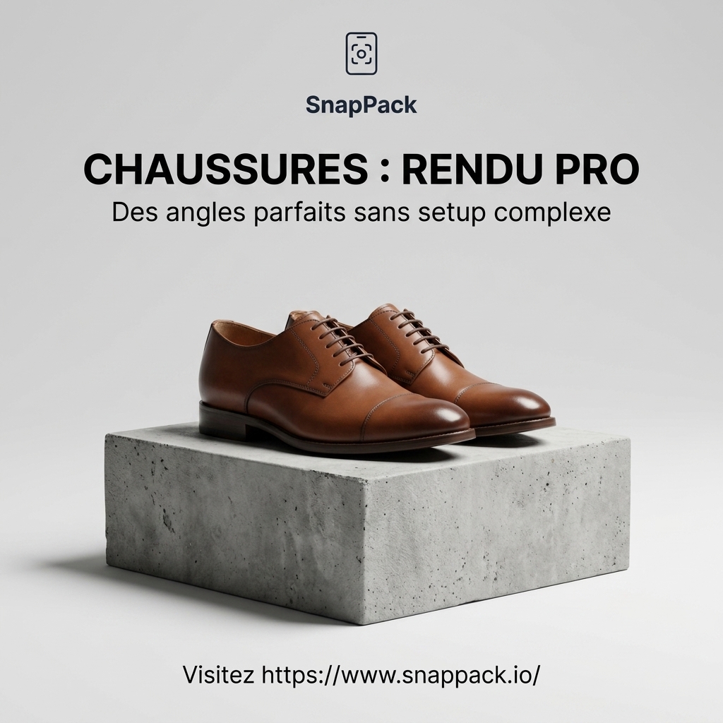 Revolutionize Your Footwear Photography: The Art of Professional Packshots with SnapPack