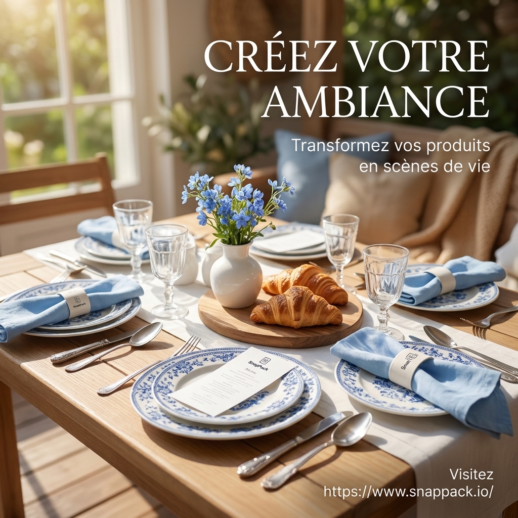 Boostez vos ventes e-commerce : l'art de créer des visuels lifestyle avec l'IA