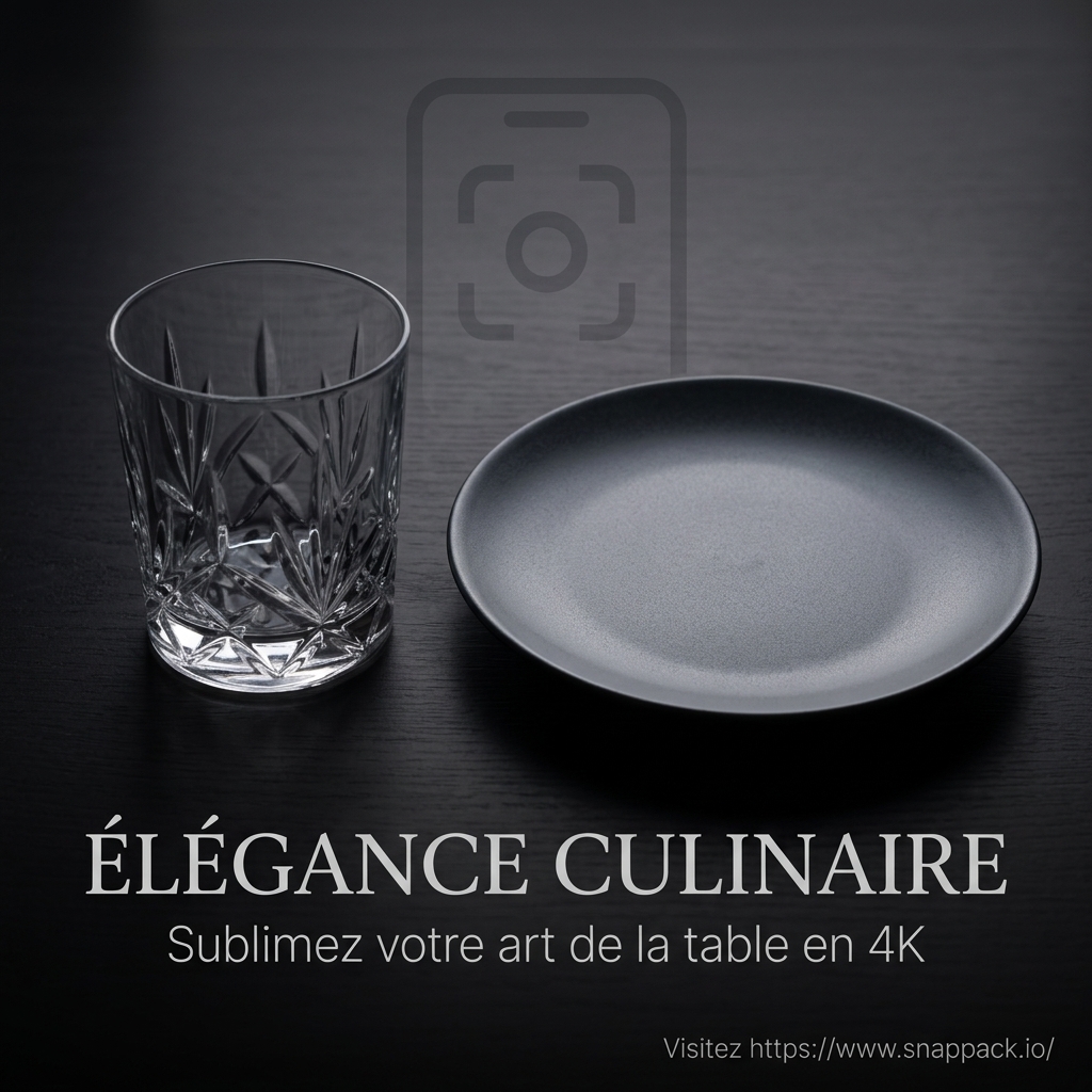 Art de la table : Sublimer vos produits e-commerce avec l'intelligence artificielle