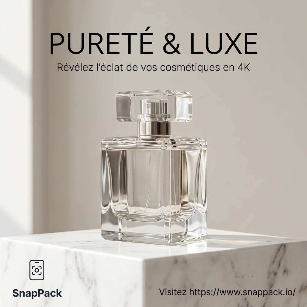 Sublimez vos cosmétiques : La puissance de la 4K pour vos packagings avec SnapPack
