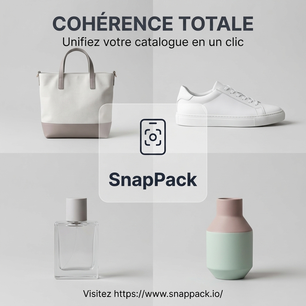 Gagnez en cohérence visuelle : Un catalogue e-commerce unifié avec SnapPack