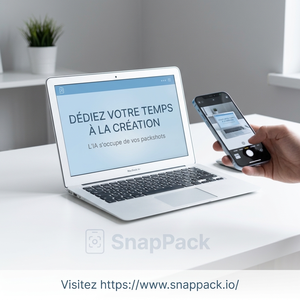 L'automatisation au service de la créativité : Gagnez du temps sur vos packshots e-commerce