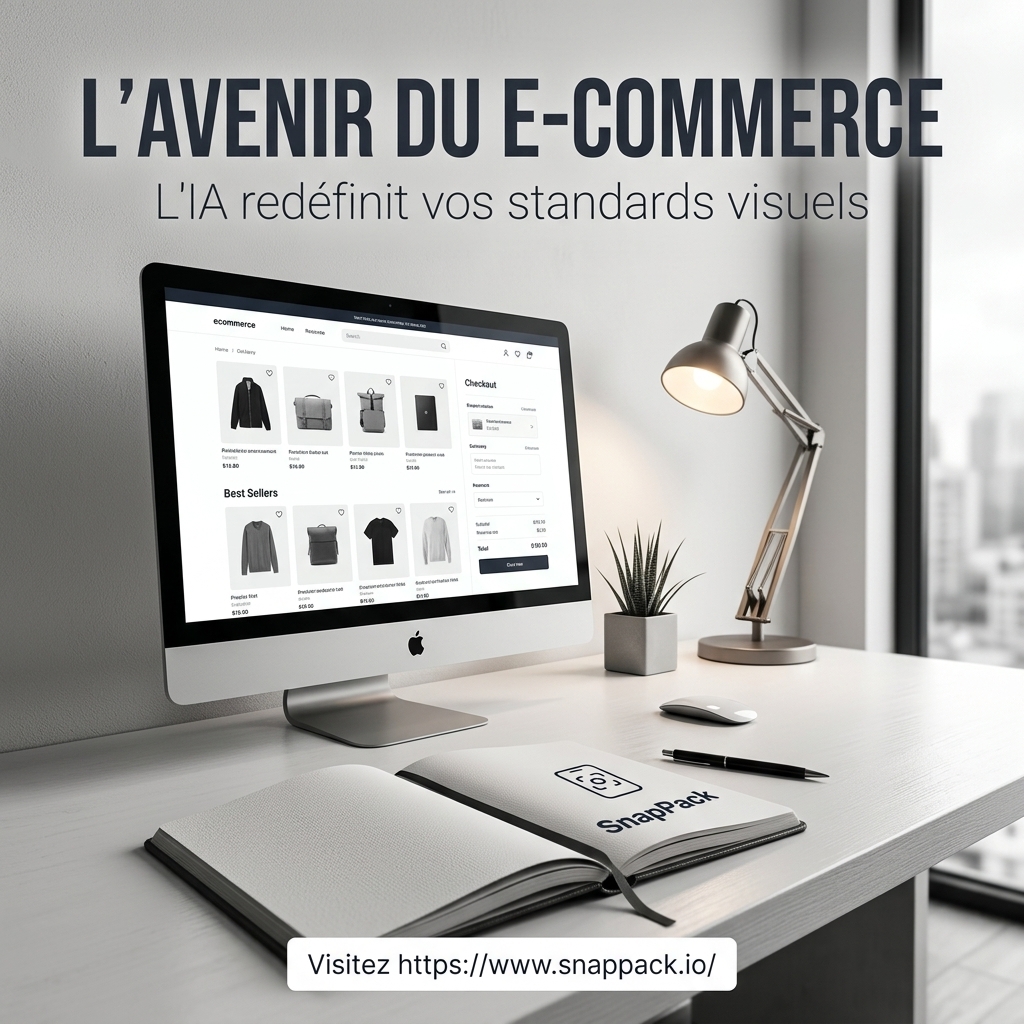 Le guide du e-commerçant : Pourquoi l'IA est le nouveau standard pour vos packshots