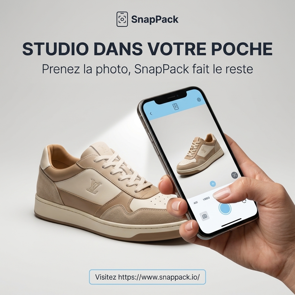 Transformez votre smartphone en studio photo professionnel avec SnapPack