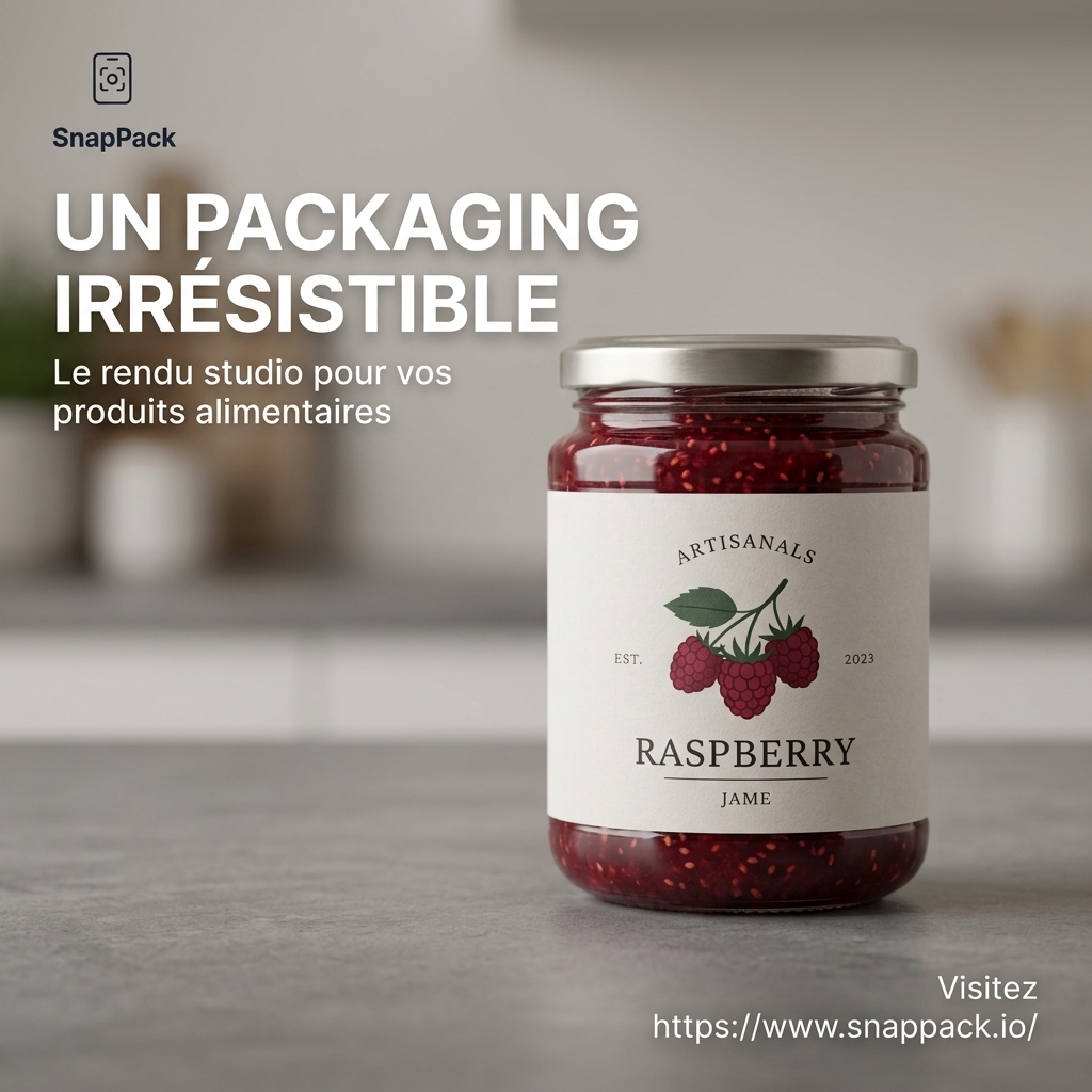 Optimisez vos packagings alimentaires : La puissance du packshot IA avec SnapPack