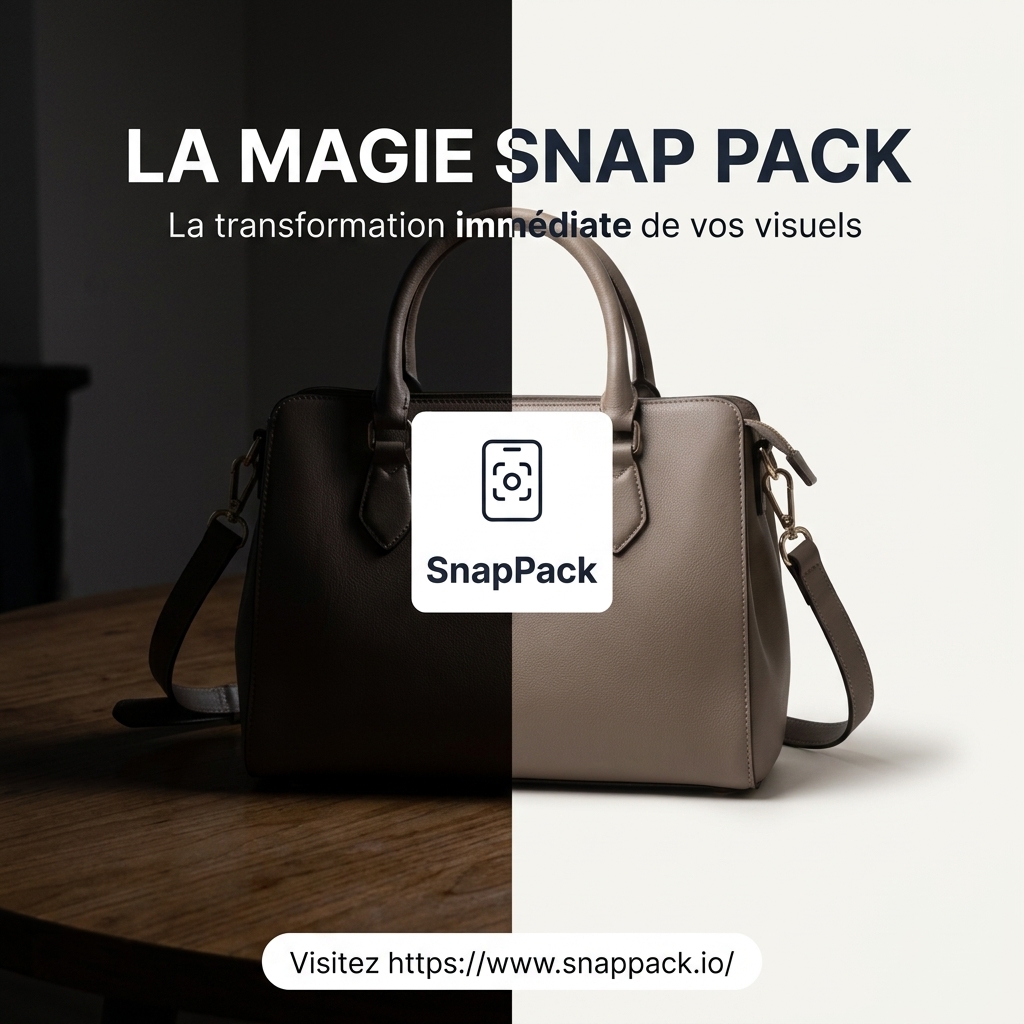 Avant/Après : Comment l'IA Révolutionne Votre Catalogue Produit avec SnapPack