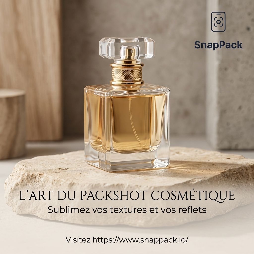 L'art du packshot cosmétique : sublimez vos produits avec SnapPack