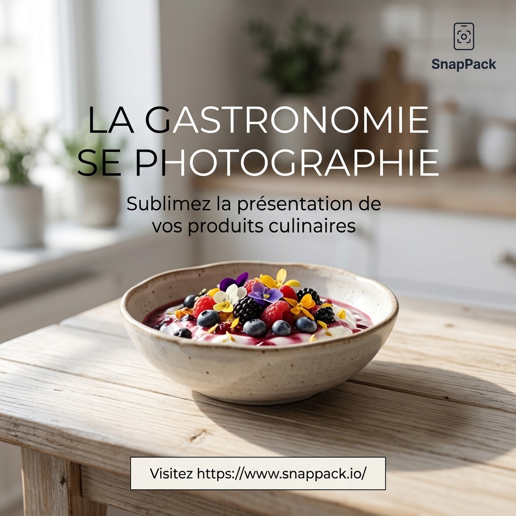 Sublimez vos packshots food : l'art de convertir vos visuels en ventes avec SnapPack