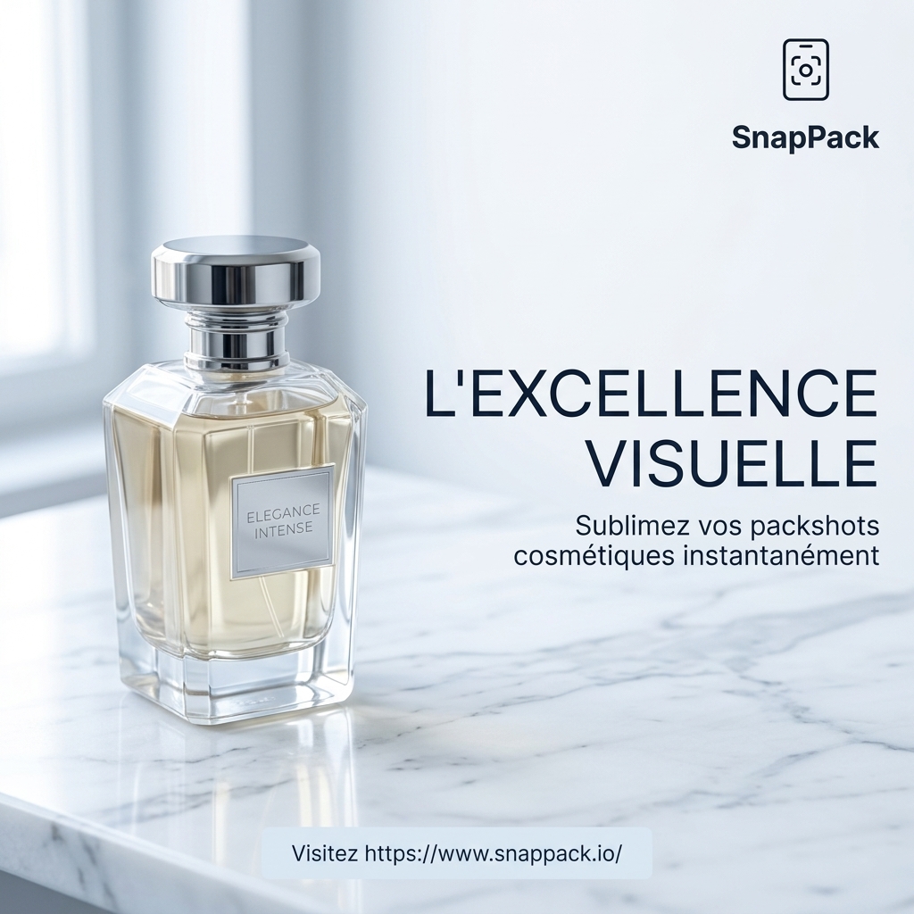 Beauté & Cosmétique : Sublimez vos packshots produits avec l'intelligence artificielle