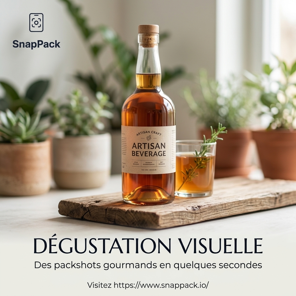 Optimiser la conversion de vos produits alimentaires avec des visuels IA professionnels