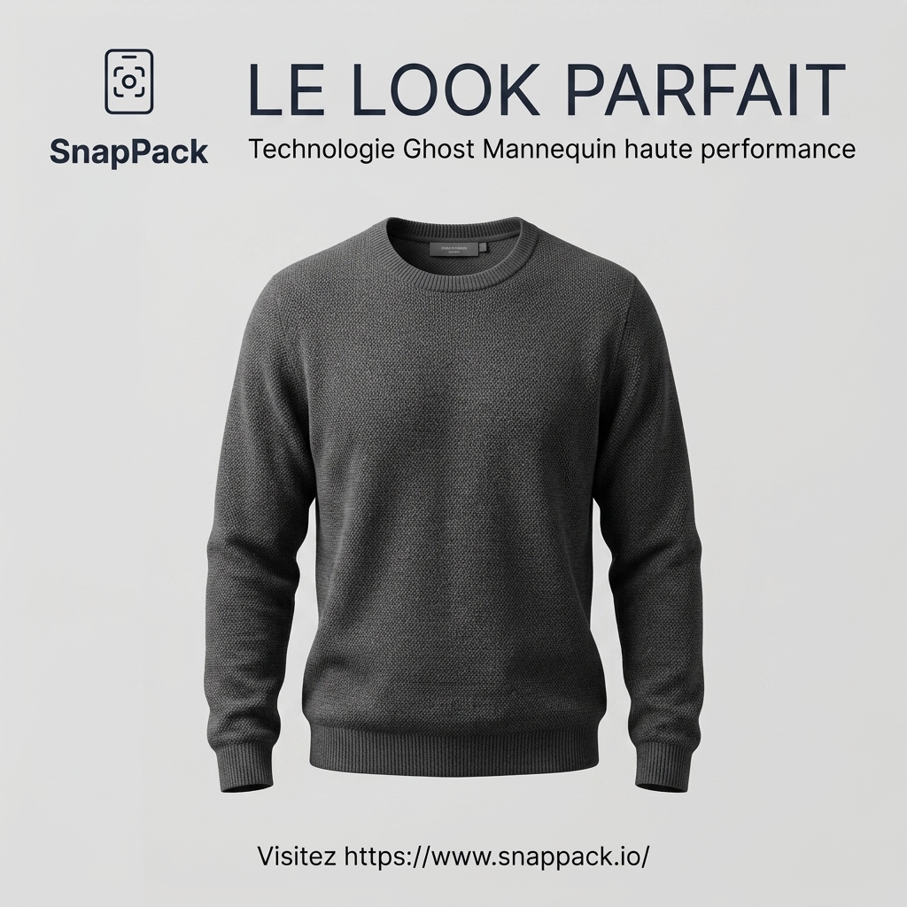 Maîtrisez le Ghost Mannequin : Sublimez vos collections mode avec l'IA SnapPack