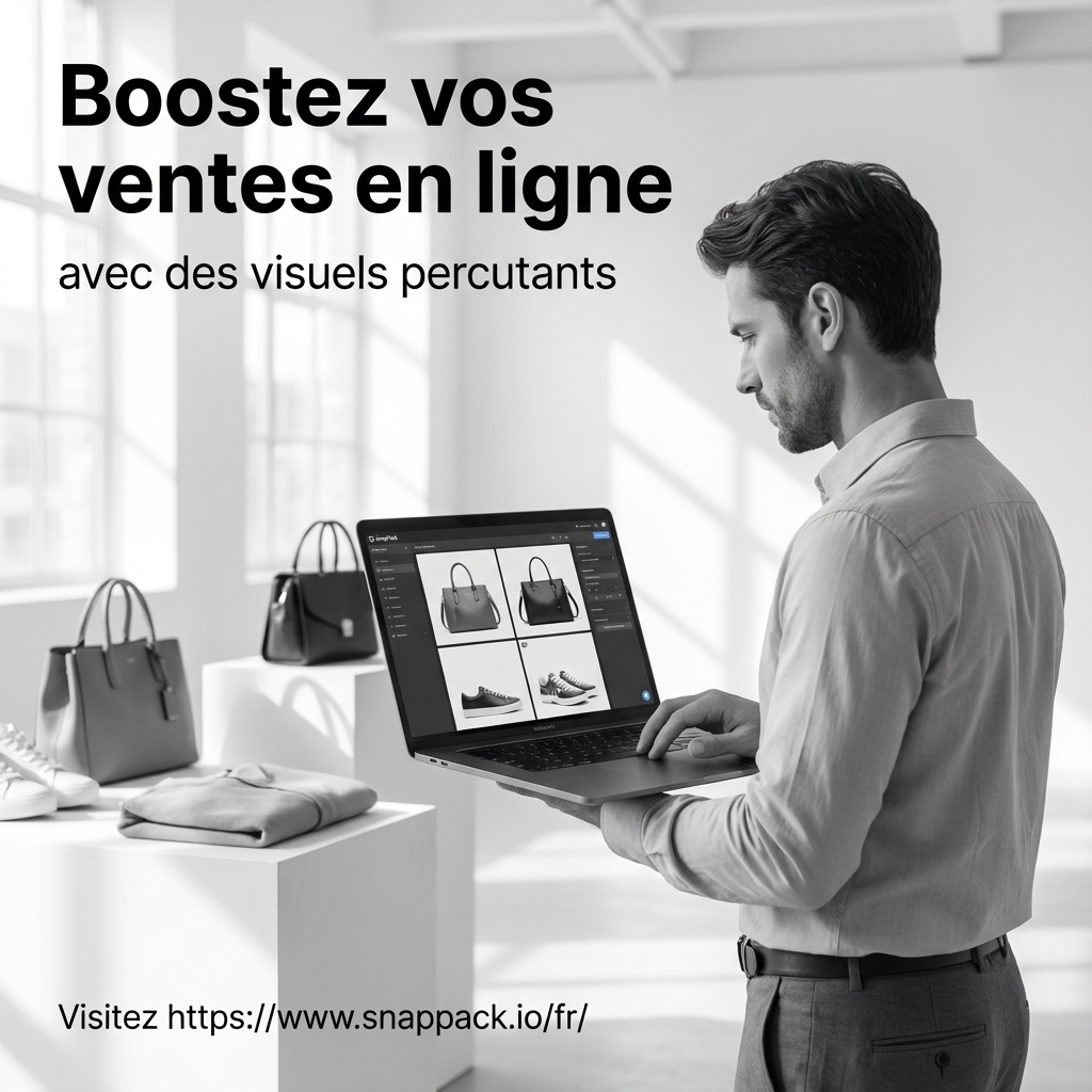 Optimisez votre e-commerce : l'impact des packshots IA 4K sur vos ventes avec SnapPack