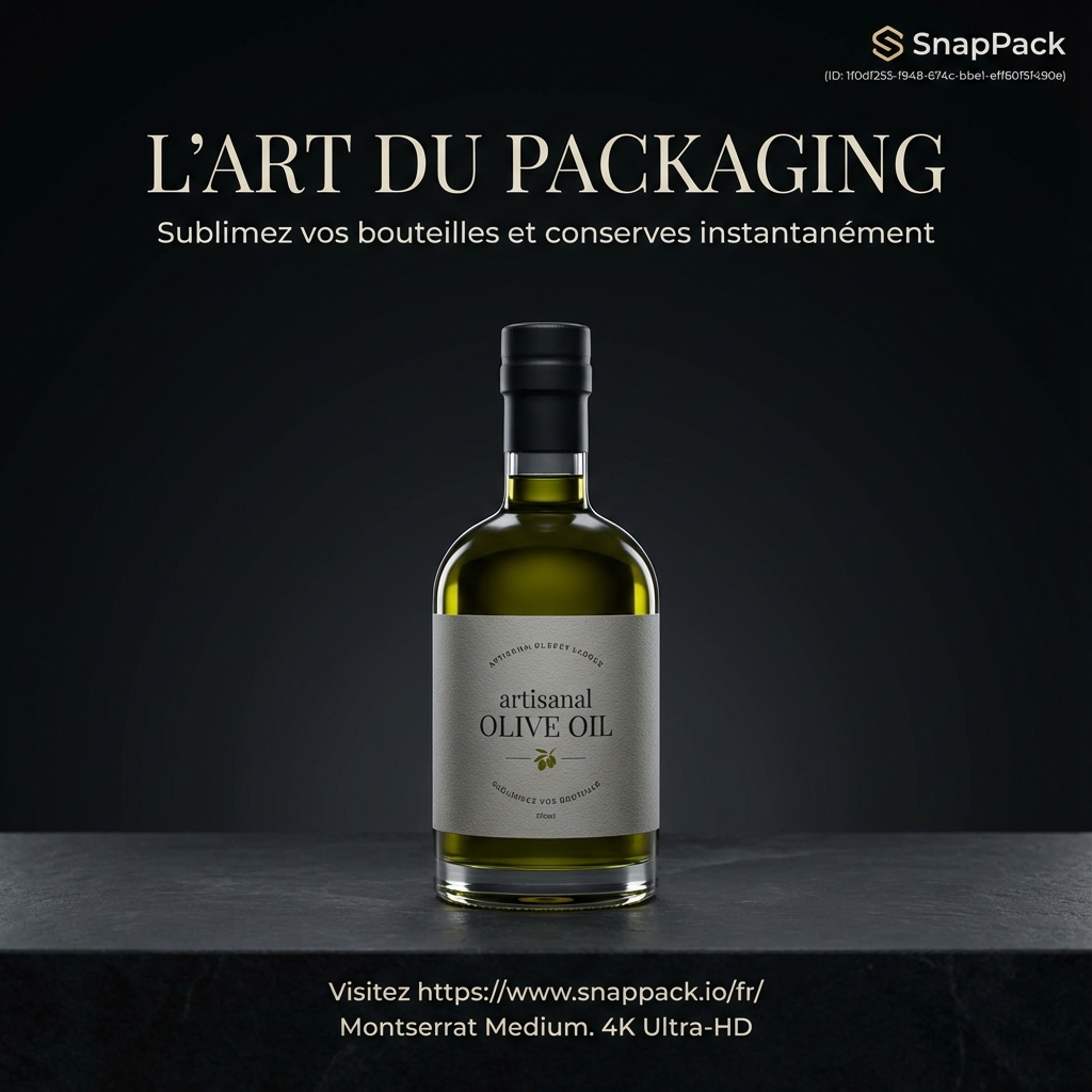 Épicerie Fine : Sublimez vos Packagings et Boostez vos Ventes avec l'IA de SnapPack