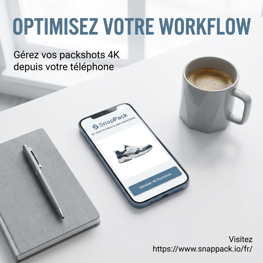 Productivité E-commerce : Comment diviser ses coûts de photographie par 10 avec SnapPack
