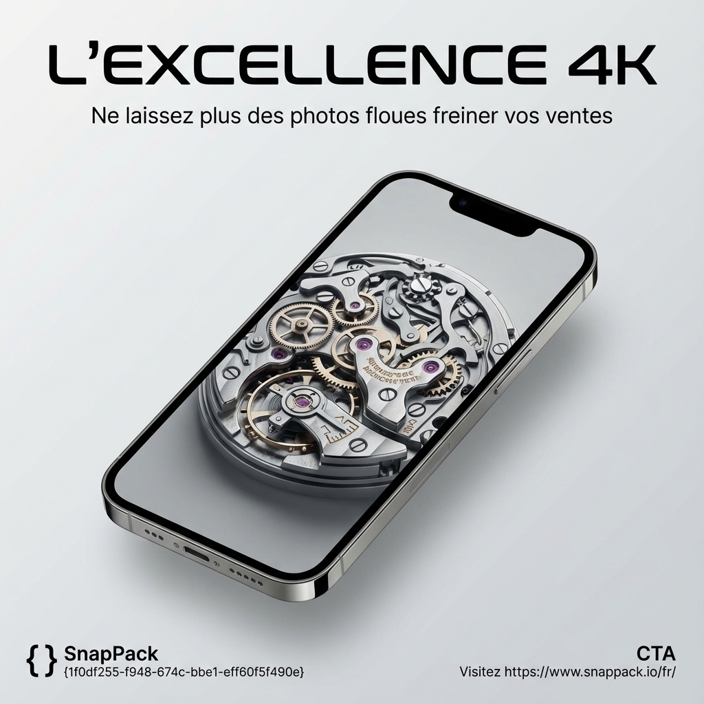 La Révolution 4K : Pourquoi la Qualité d'Image Définit votre Marque E-commerce en 2026