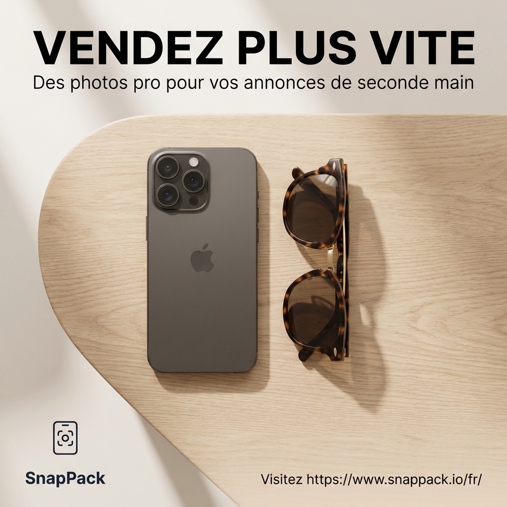 Optimisez vos annonces Vinted et Etsy : Guide complet pour des packshots professionnels avec l'IA