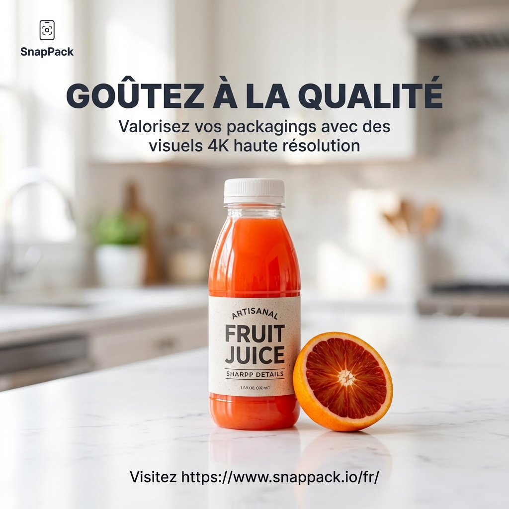 Food & Packaging : Boostez vos ventes avec des visuels 4K "Prêts à consommer"