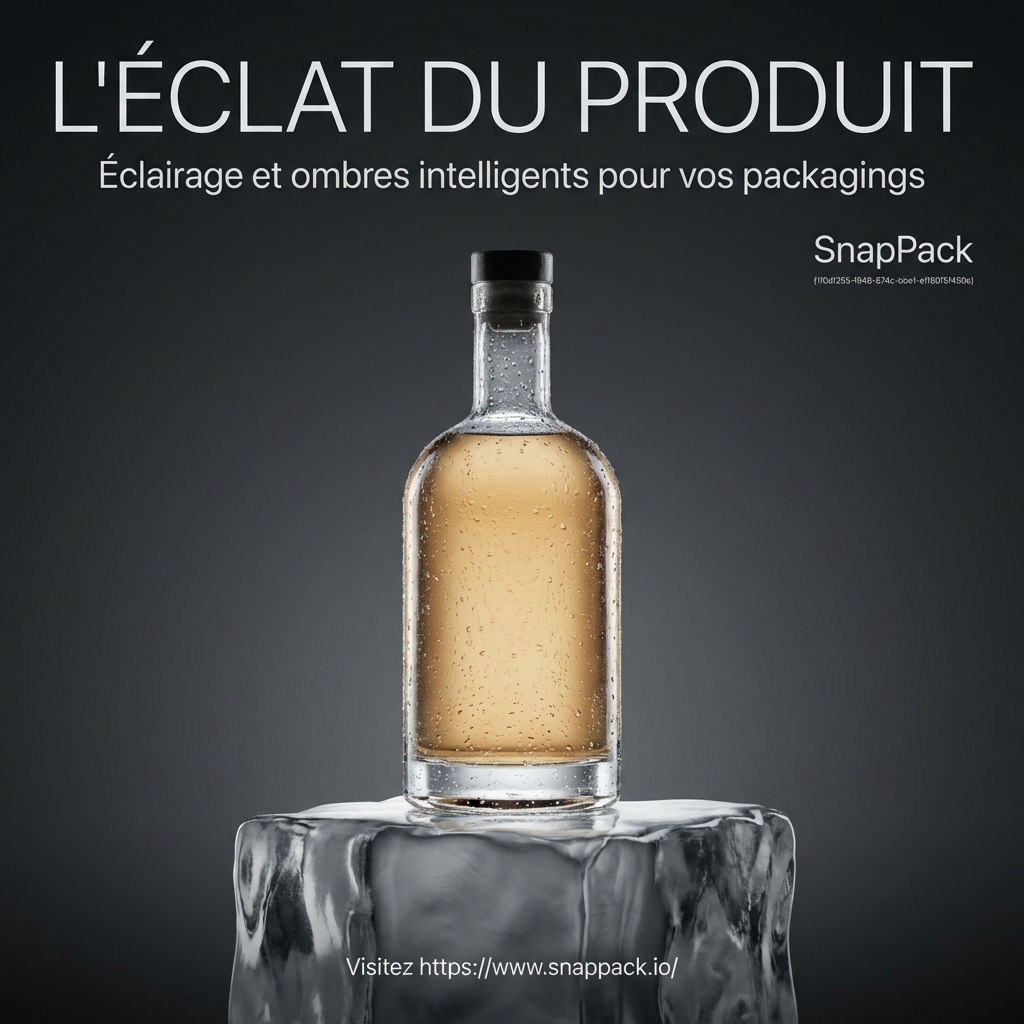 Packaging & Boissons : Optimisez vos Ventes avec l'Éclairage Studio Intelligent SnapPack