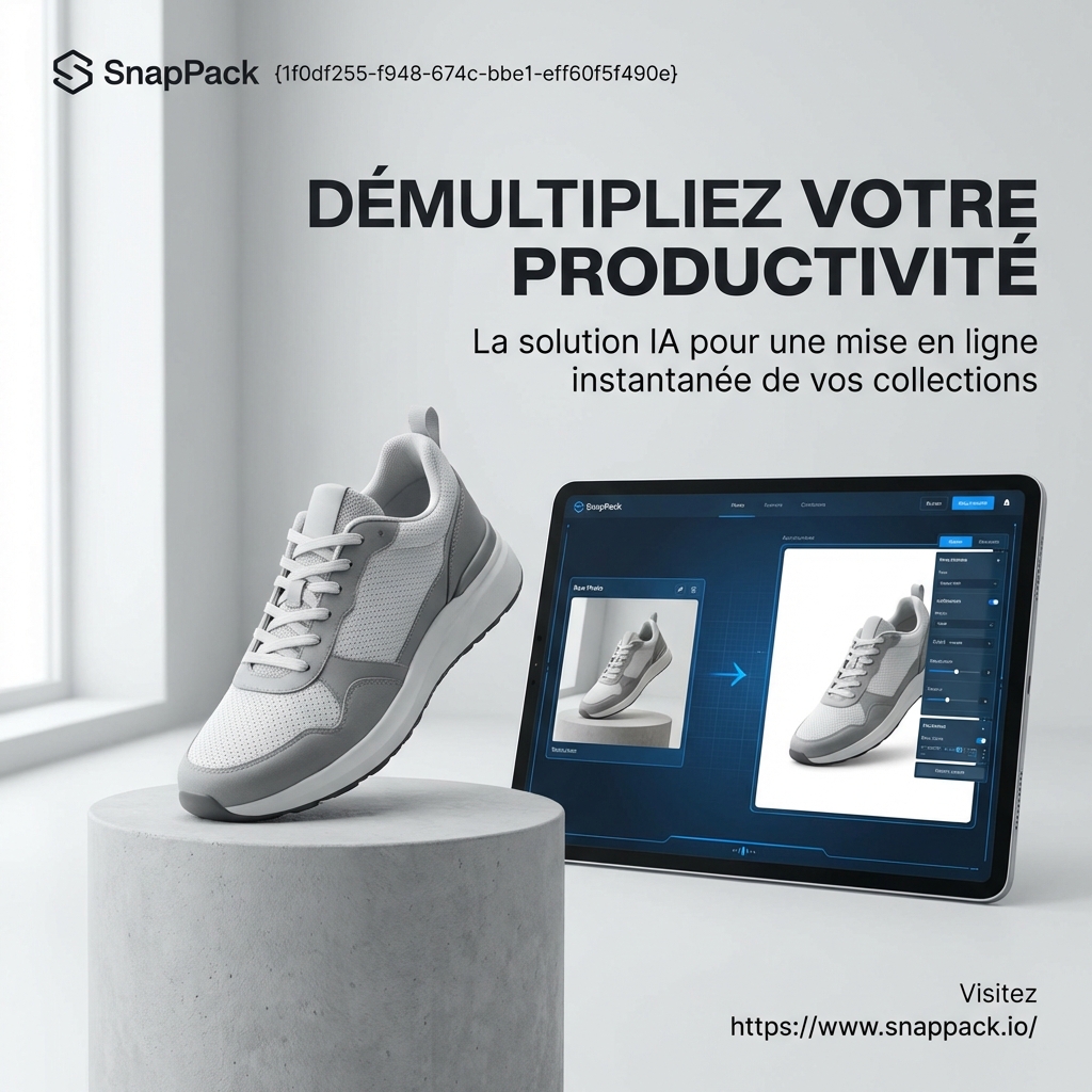 Optimisez votre Time-to-Market : Comment SnapPack r	volutionne la production de packshots e-commerce