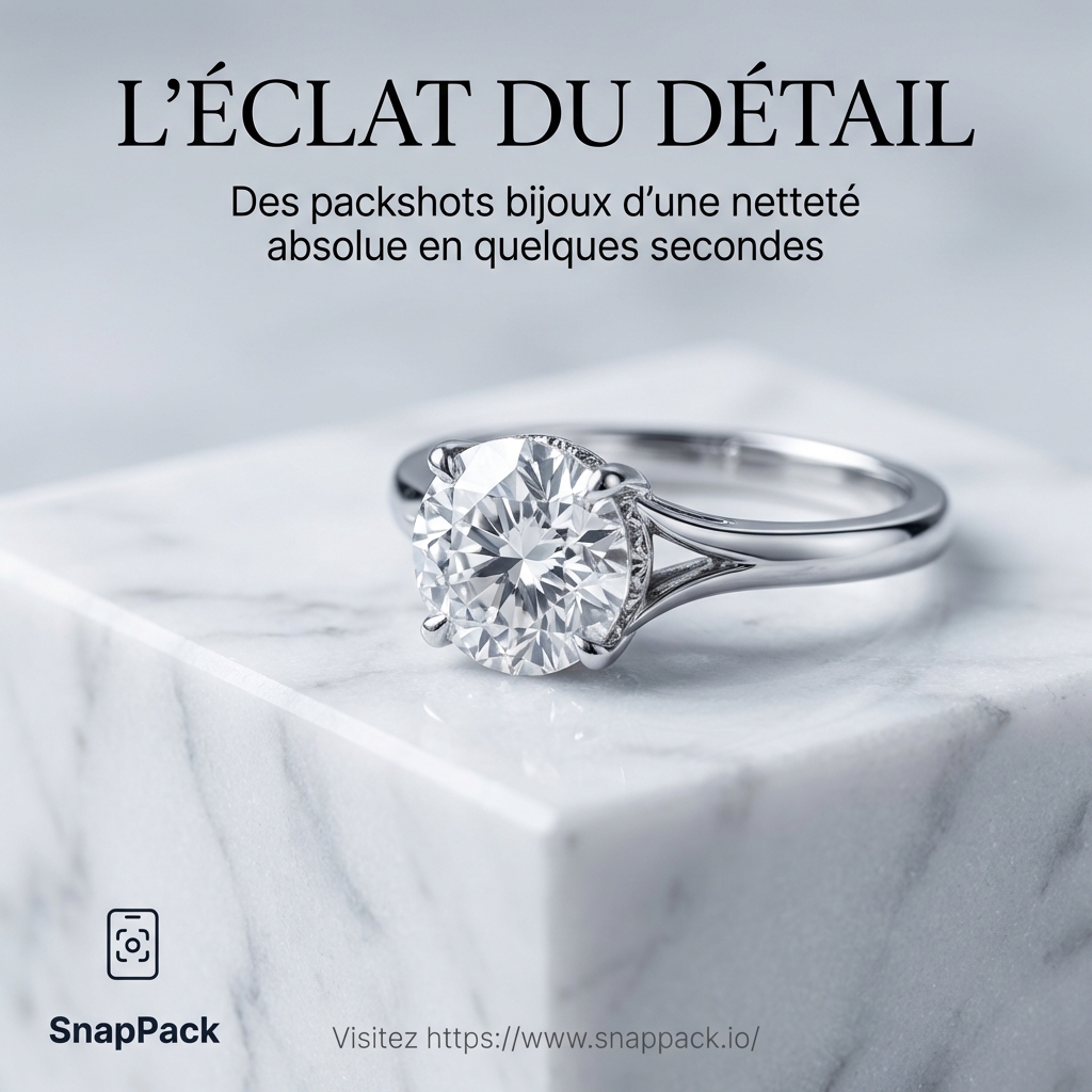 Optimiser les packshots de joaillerie : maîtriser les reflets et la précision avec l'IA
