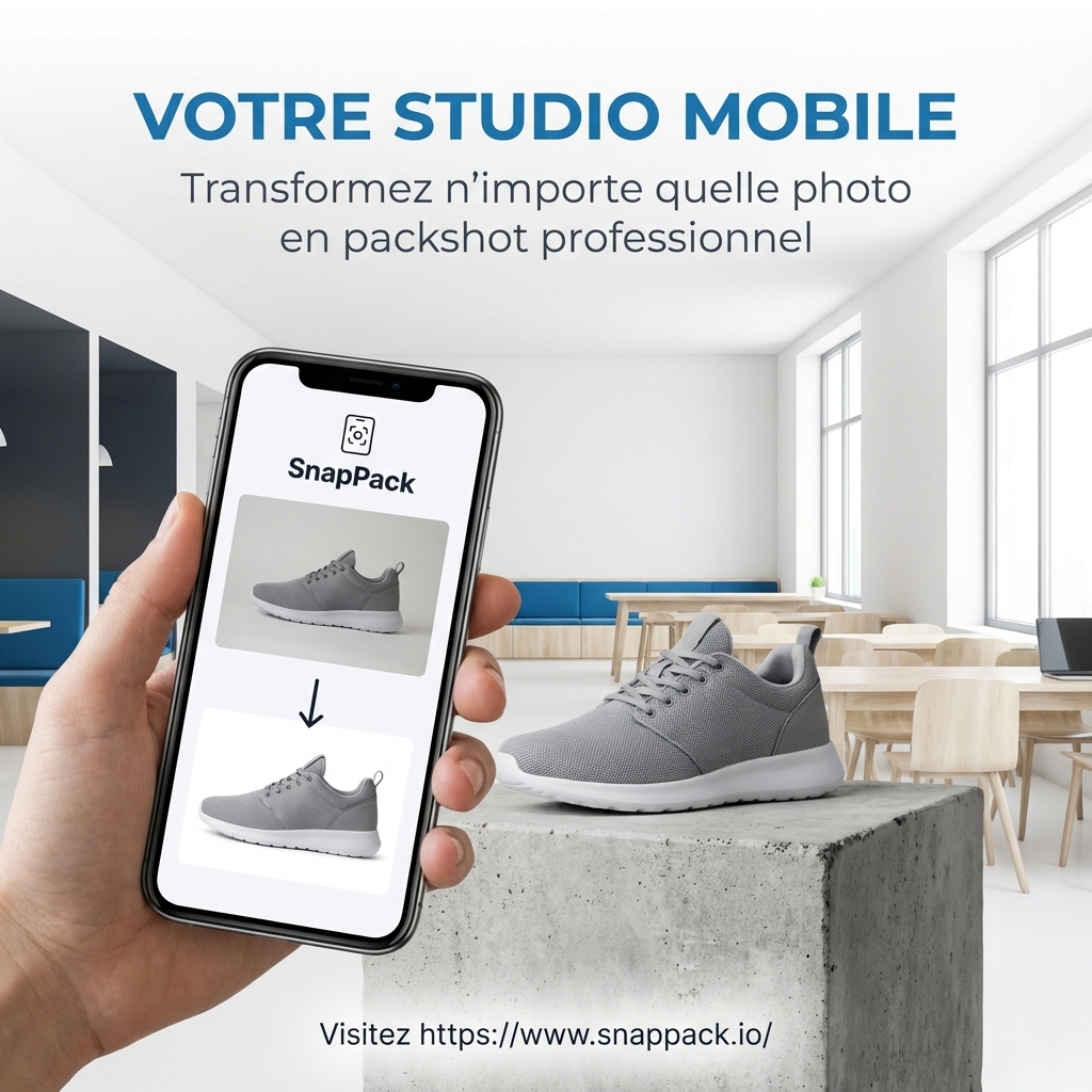 SnapPack : Transformez votre smartphone en studio photo professionnel grâce à l'IA
