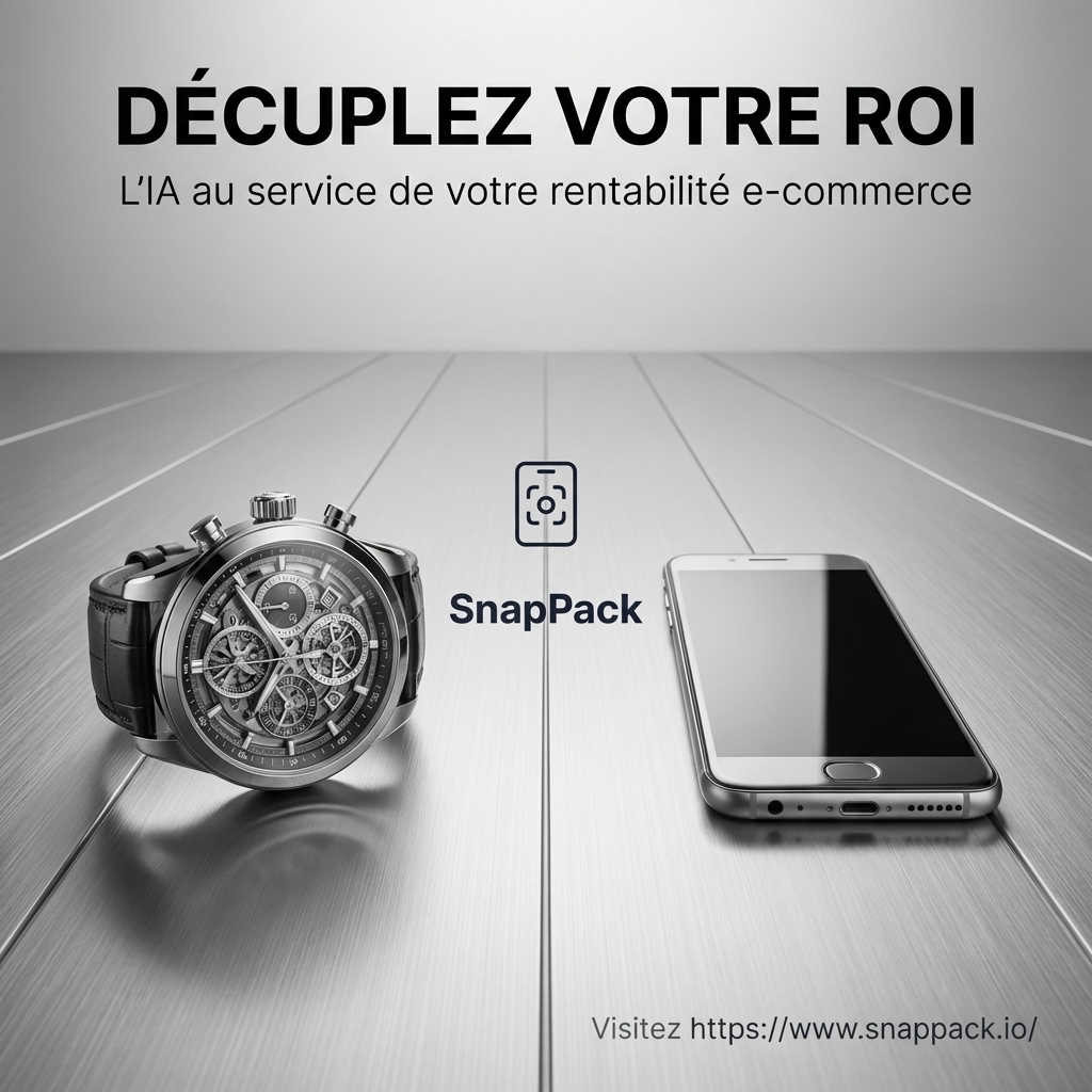 Rentabilité B2B : Divisez vos coûts de production visuelle par 10 avec SnapPack