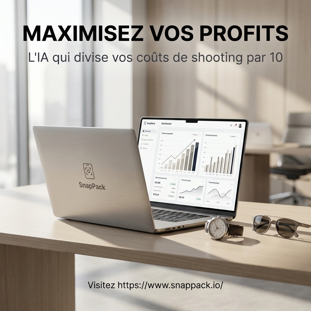 Rentabilité E-commerce : Réduisez vos coûts de production visuelle de 90% avec SnapPack