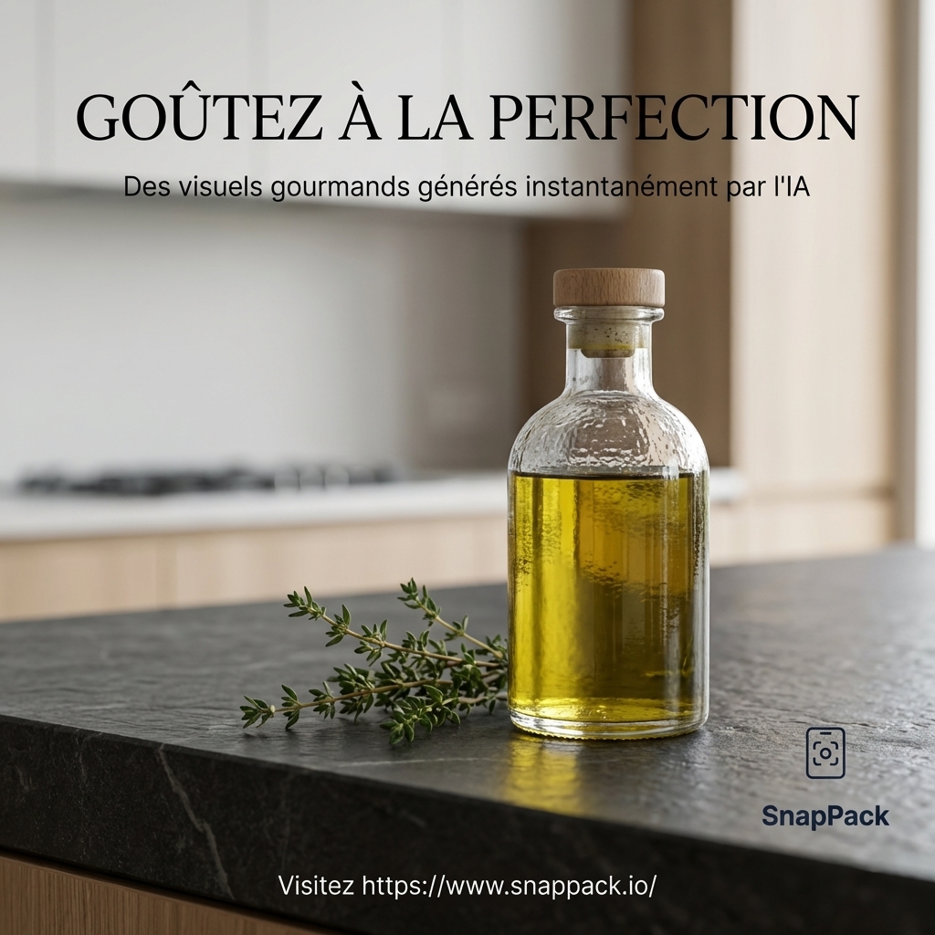 Sublimez vos Produits Gastronomiques : Guide des Visuels E-commerce Haute Performance avec l'IA