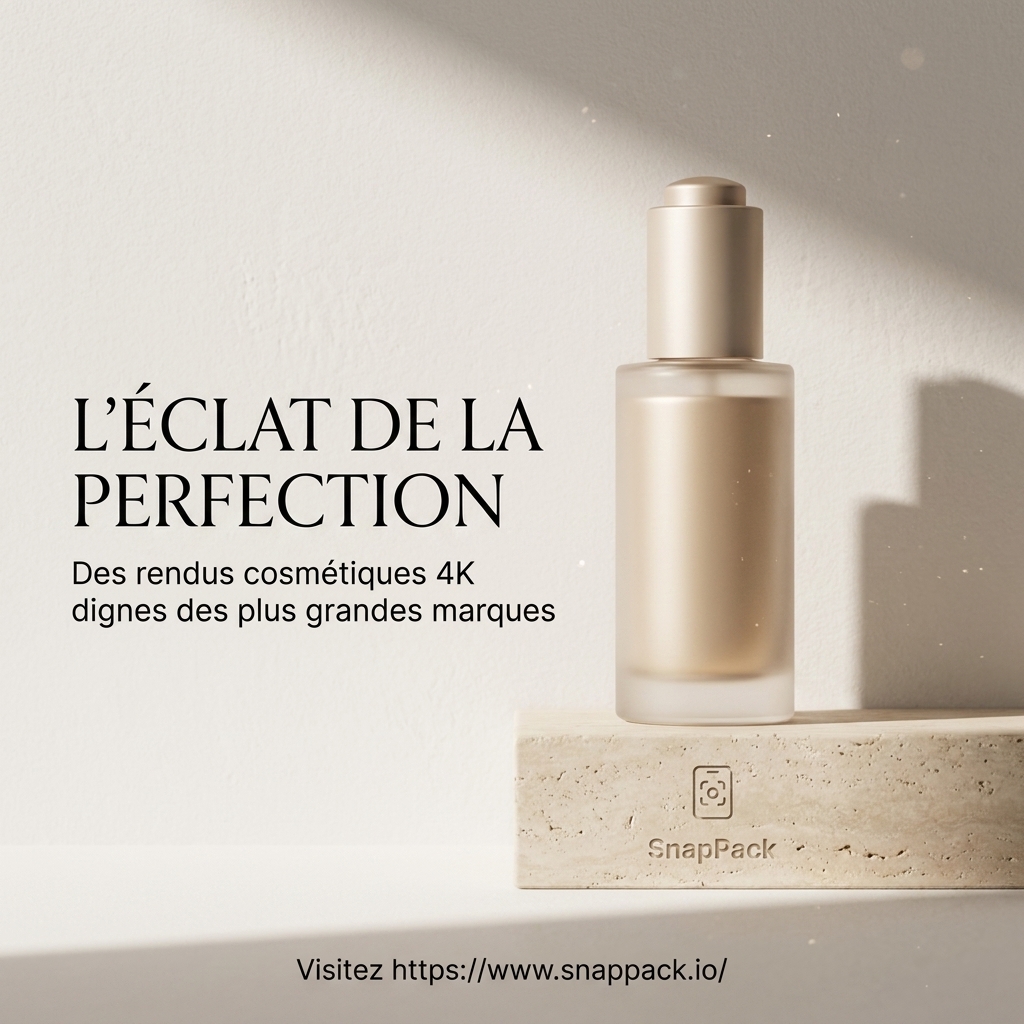 Sublimez vos packagings cosmétiques avec l'IA : Le guide expert SnapPack