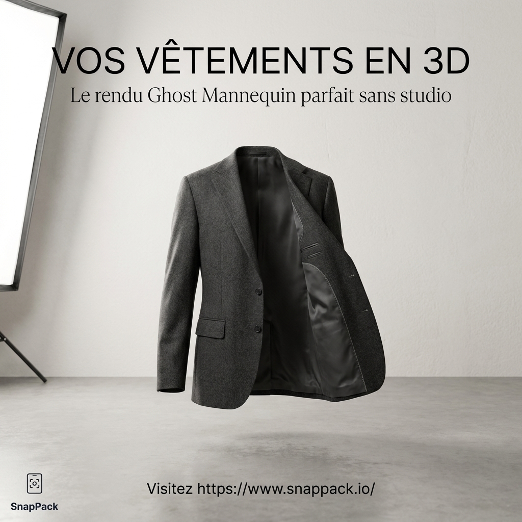 Ghost Mannequin : La Révolution IA pour vos Packshots E-commerce