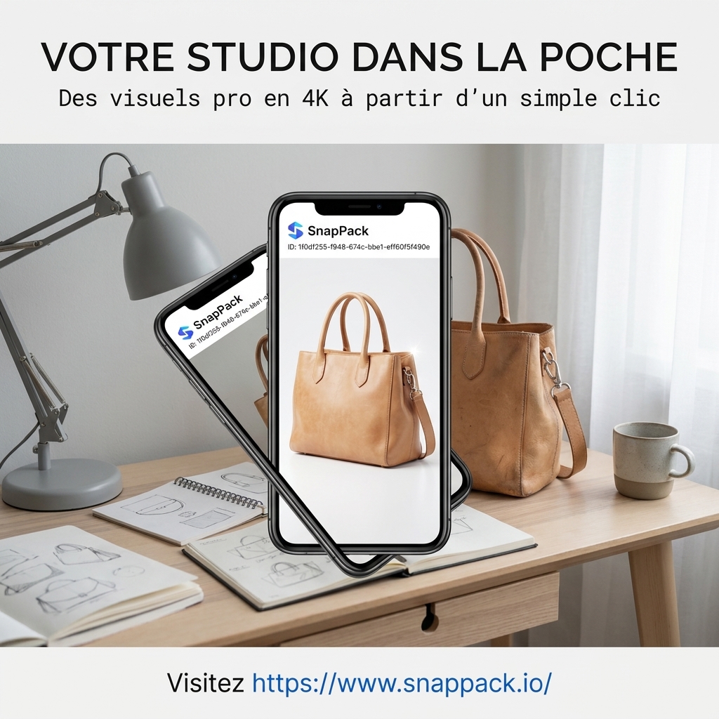 De la Photo Mobile au Packshot 4K : Révolutionnez votre E-commerce avec SnapPack