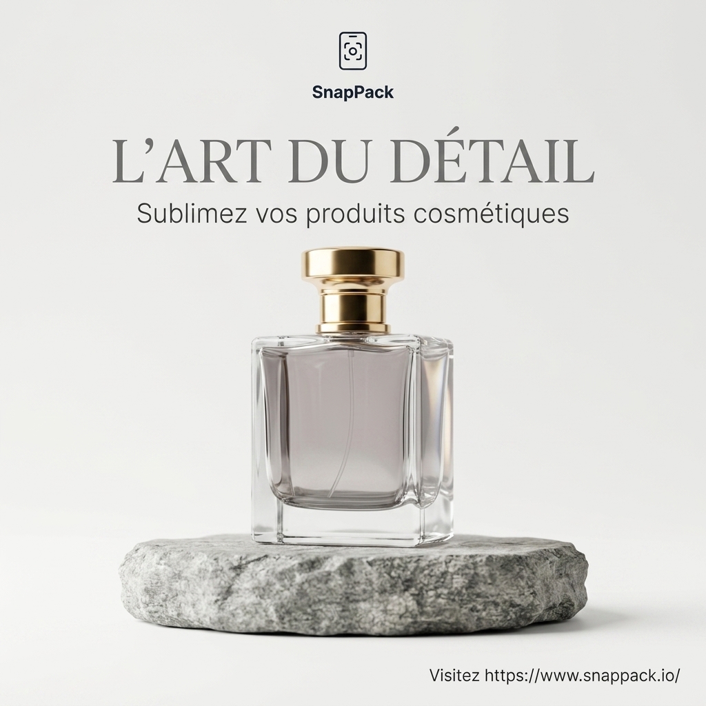 Beauté & Cosmétique : transformez vos flacons en visuels publicitaires haut de gamme avec l'IA